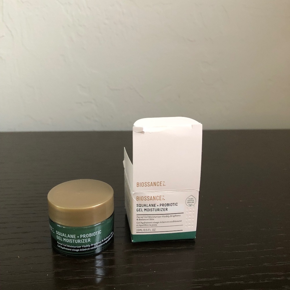 Biossance Squalane + Probiotic Gel Moisturizer, NIB